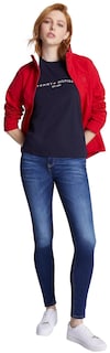 Foto 2 | Camiseta Tommy Hilfiger Corte Regular para Mujer - Venta Internacional