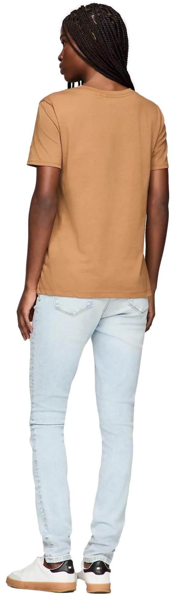 Foto 5 pulgar | Camiseta Tommy Hilfiger Goldenrays Regular Fit para Mujer - Venta Internacional