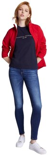Foto 2 | Camiseta Tommy Hilfiger Corte Regular para Mujer - Venta Internacional