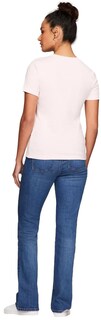 Foto 2 | Playera Tommy Hilfiger Essential Favorite Flag Logo para Mujer - Venta Internacional