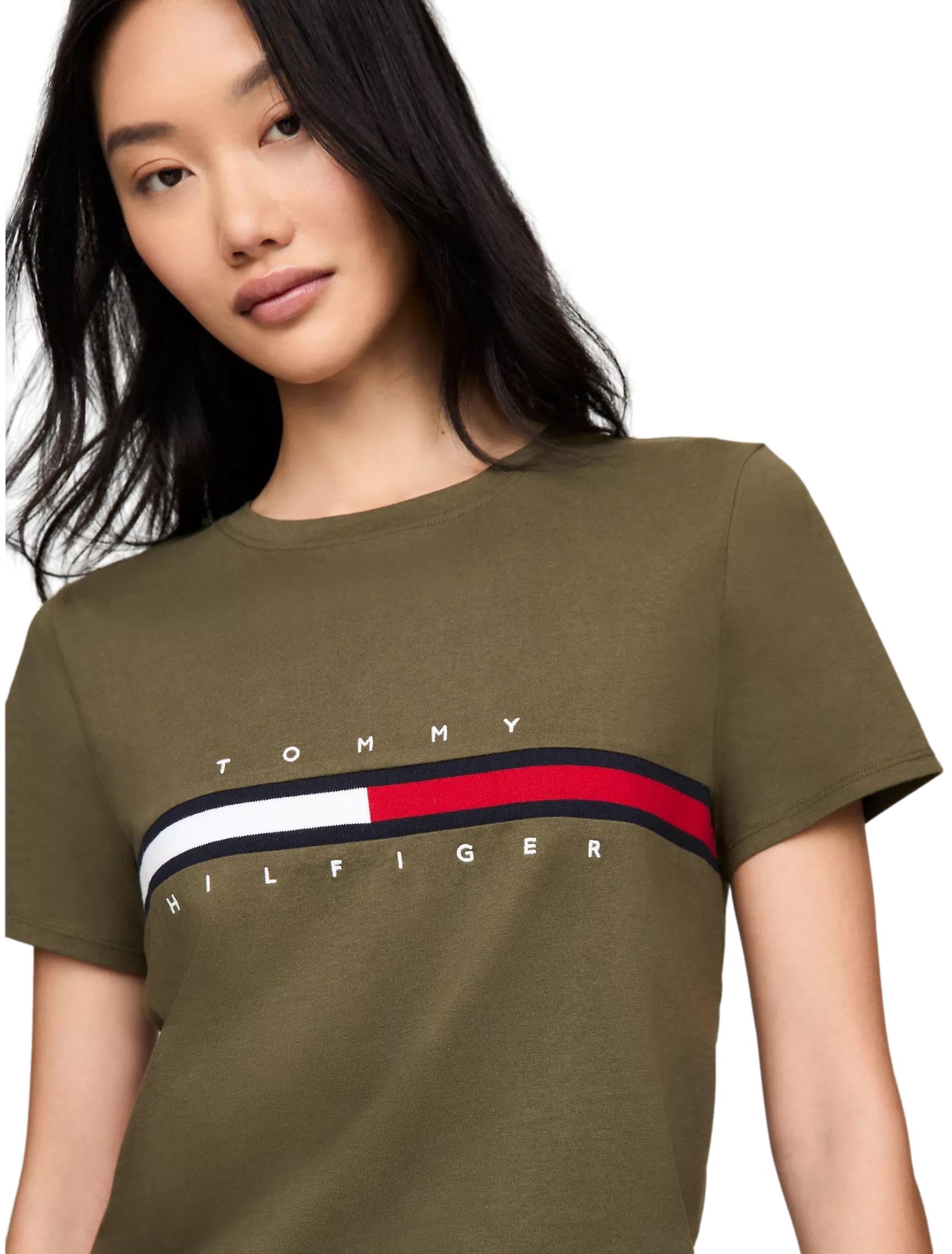 Foto 4 pulgar | Playera Tommy Hilfiger para Mujer - Venta Internacional