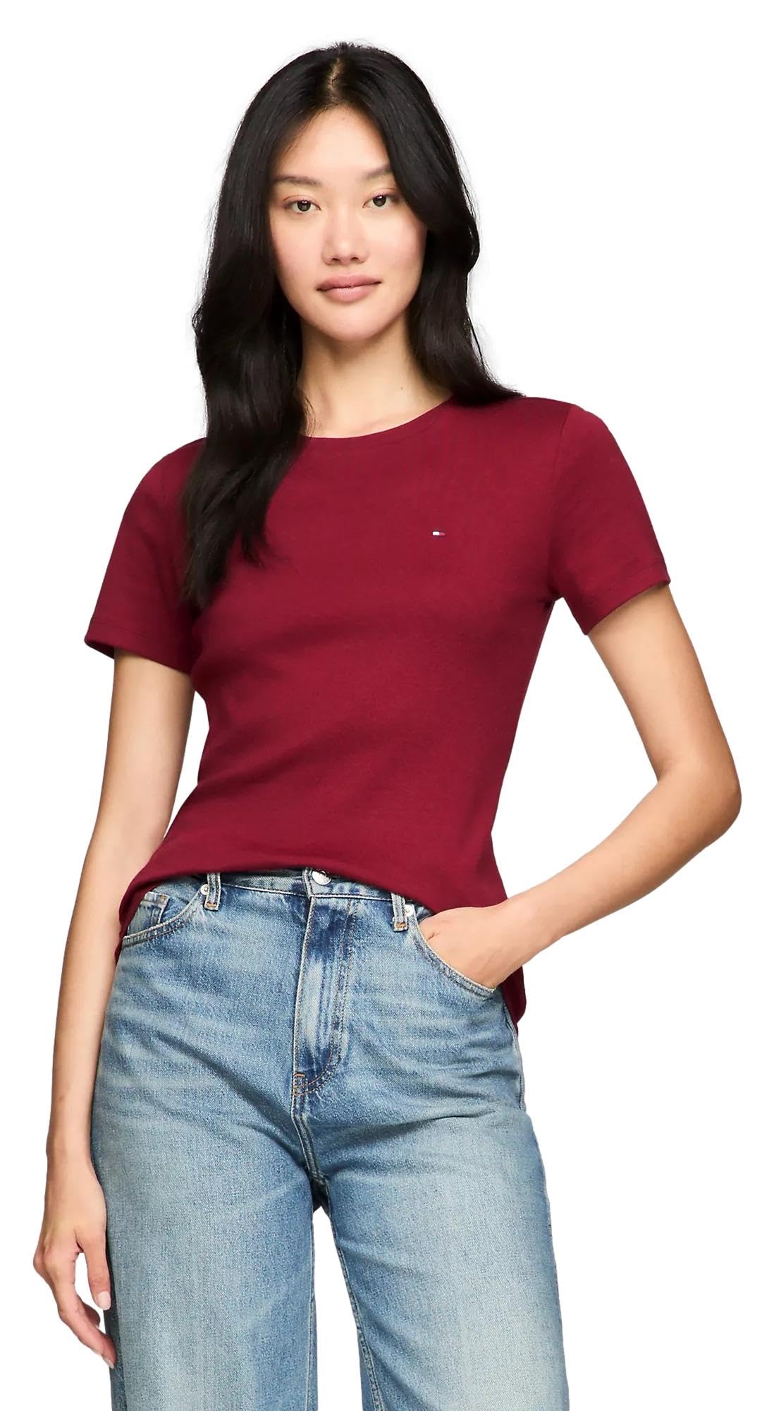 Foto 2 pulgar | Camiseta Tommy Hilfiger Essential para Mujer - Venta Internacional