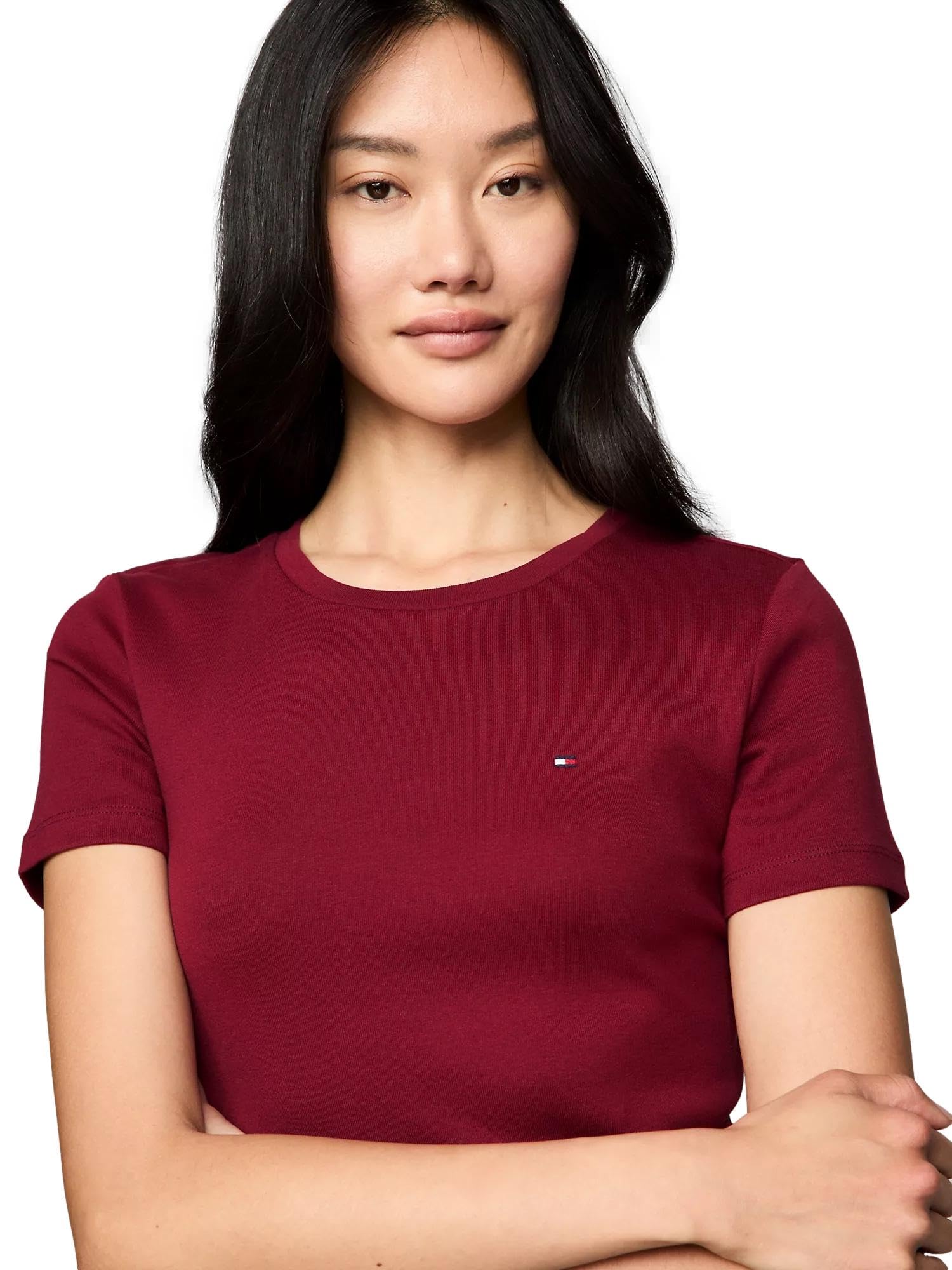 Foto 4 pulgar | Camiseta Tommy Hilfiger Essential para Mujer - Venta Internacional