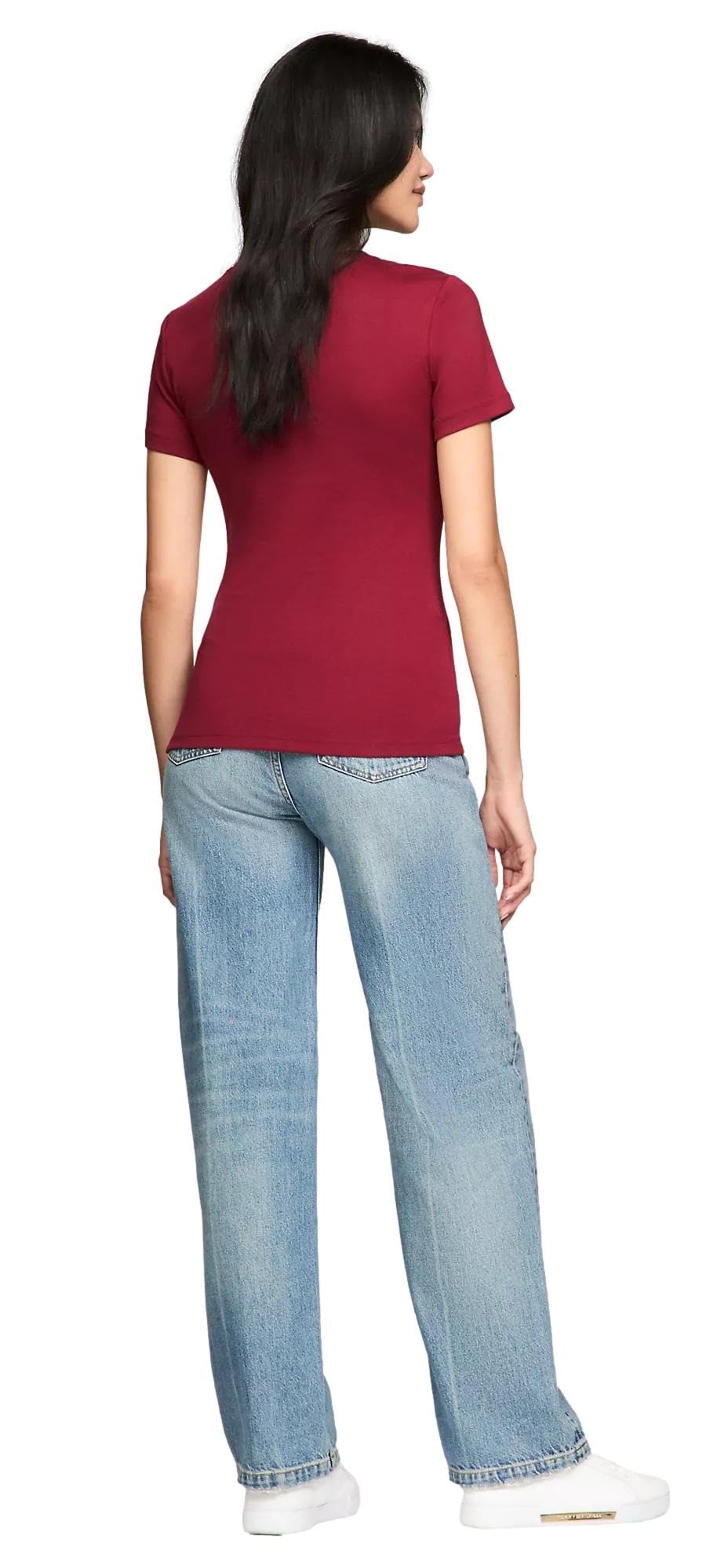 Foto 5 pulgar | Camiseta Tommy Hilfiger Essential para Mujer - Venta Internacional