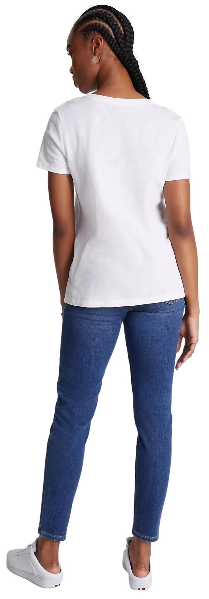 Foto 4 | Camiseta Tommy Hilfiger Corte Regular para Mujer - Venta Internacional