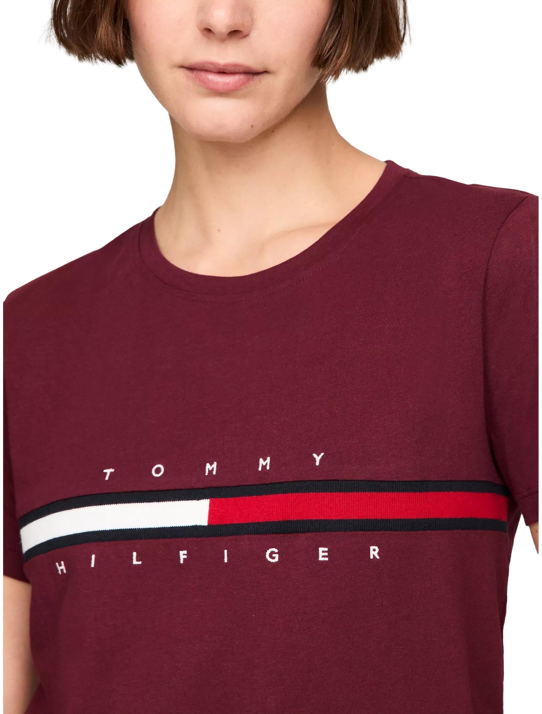 Foto 3 | Camiseta Tommy Hilfiger para Mujer - Venta Internacional