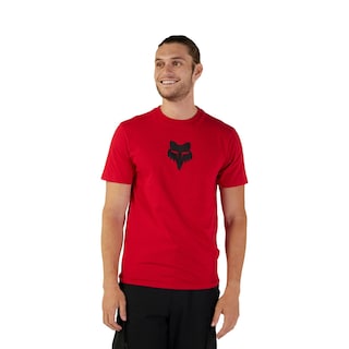 Foto 1 | Camiseta Fox Racing Fox Head Ss Prem, Color Rojo Fuego, Talla M - Venta Internacional.