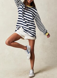 Foto 3 | Camiseta Blencot Para Mujer, Talla Extragrande, Patchwork, Otoño, 2xl, Blanca - Venta Internacional.