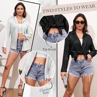 Foto 4 | Top con Lentejuelas Zando Verde para Mujer - Venta Internacional