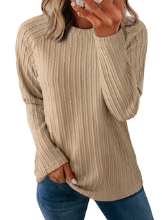 Foto 1 | Camisa De Manga Larga Dokotoo Para Mujer, Trajes De Otoño 2024, Color Caqui - Venta Internacional.