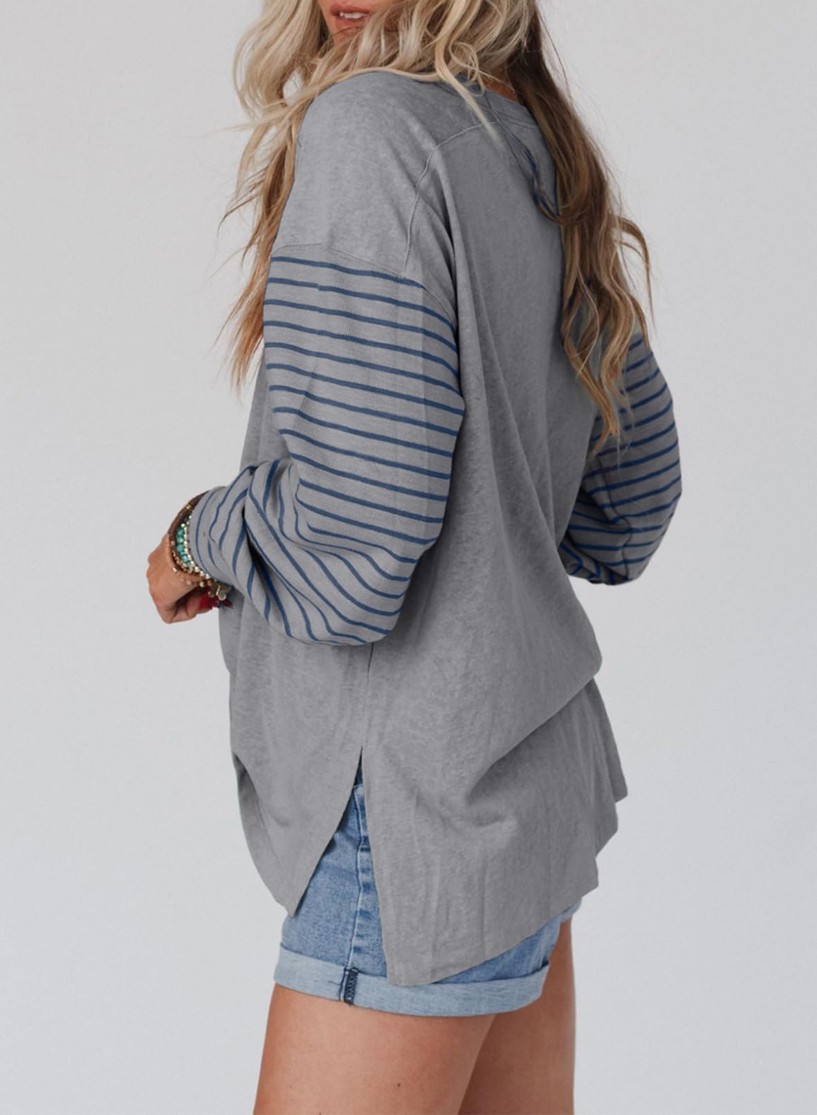 Foto 4 pulgar | Blusa Dokotoo Work Para Mujer De Manga Larga Para Otoño 2024 - Venta Internacional.