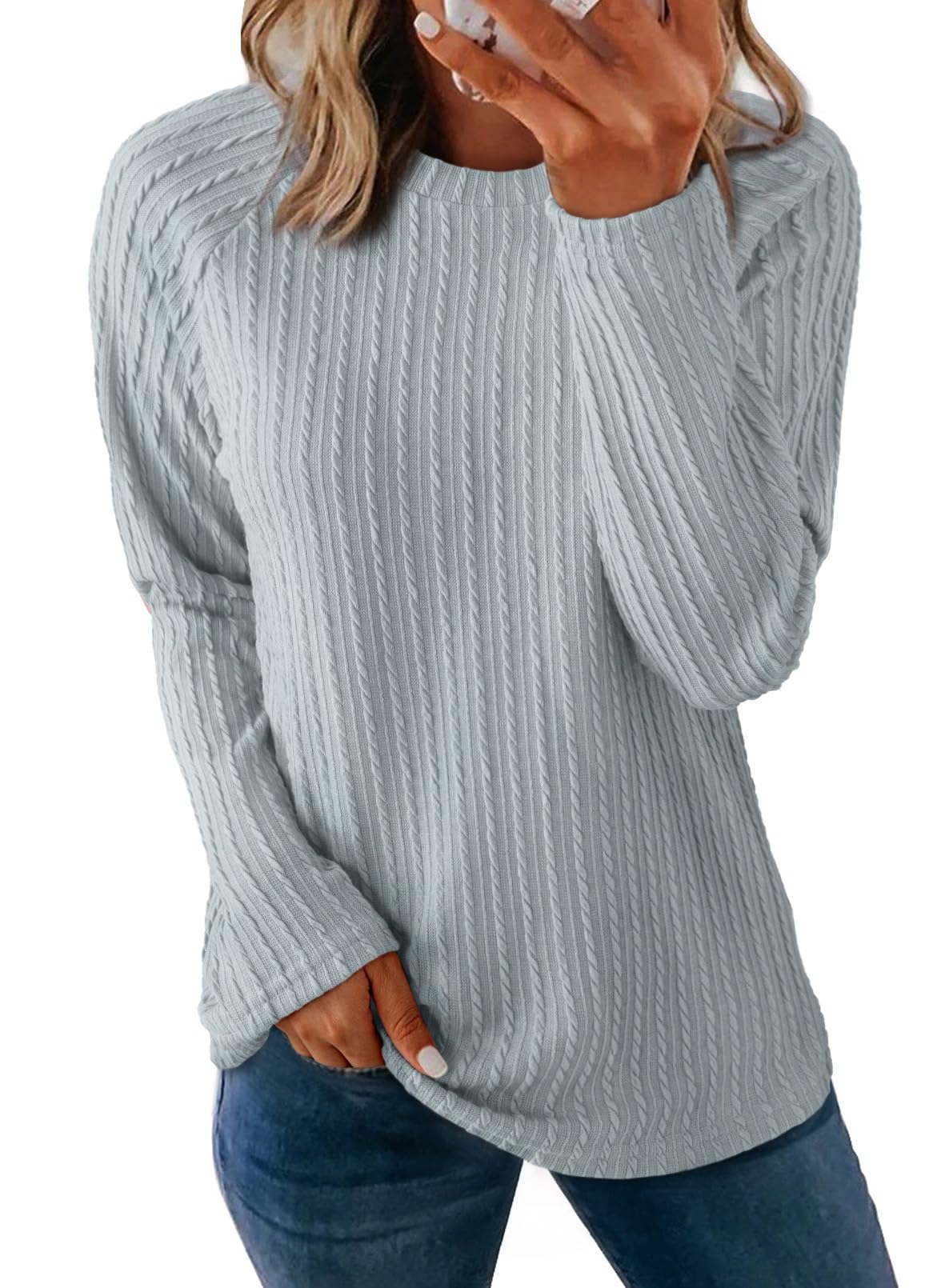 Camisa De Manga Larga Dokotoo Spring Business Casual Para Mujer, Talla Grande - Venta Internacional.