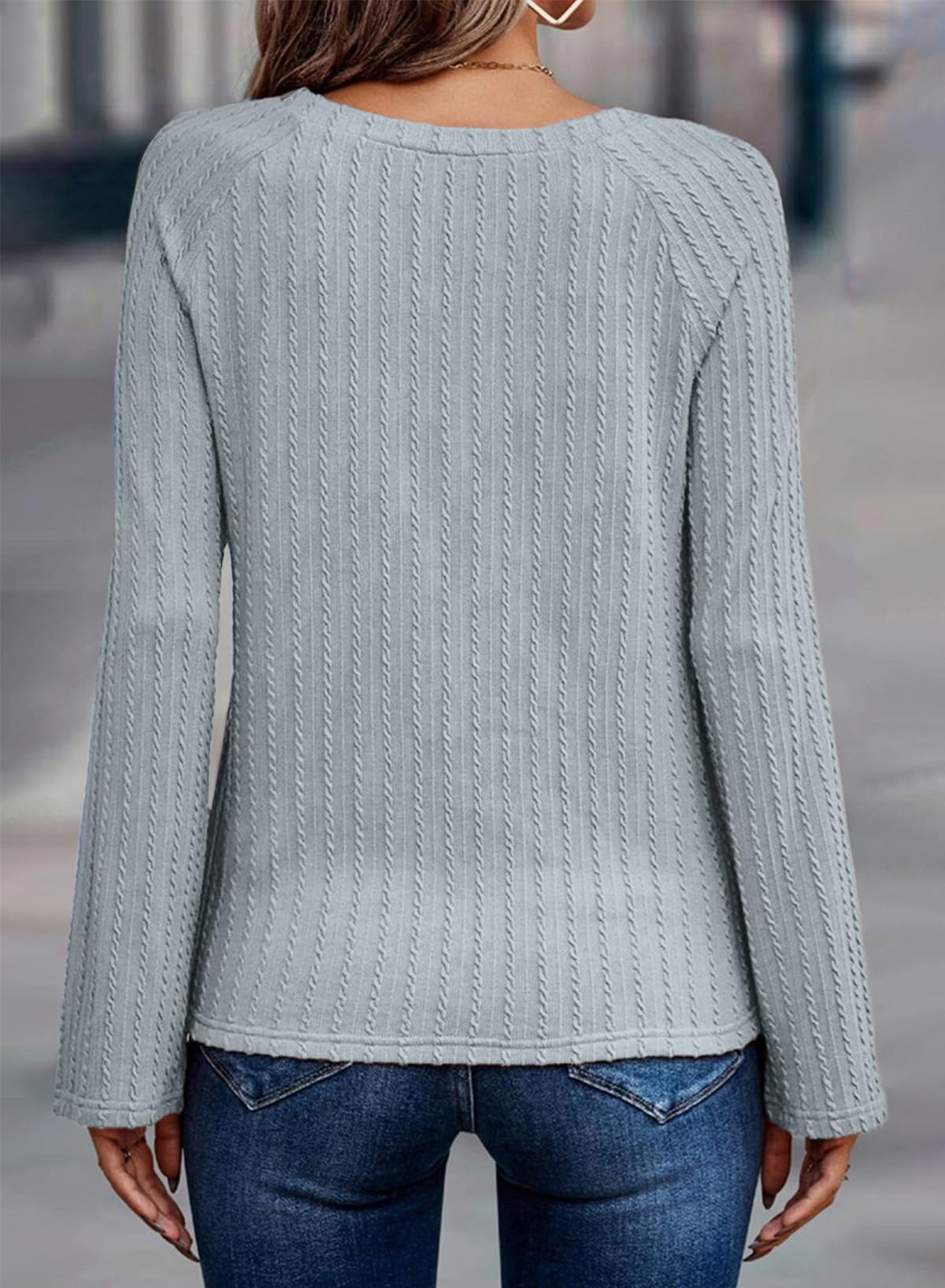 Foto 6 pulgar | Camisa De Manga Larga Dokotoo Spring Business Casual Para Mujer, Talla Grande - Venta Internacional.