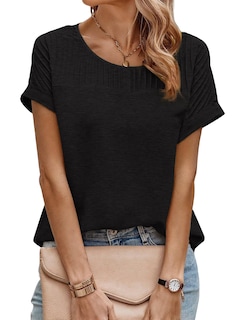 Foto 1 | Tops Dokotoo Para Mujer, Elegantes E Informales, Cuello Redondo, Manga Corta - Venta Internacional.