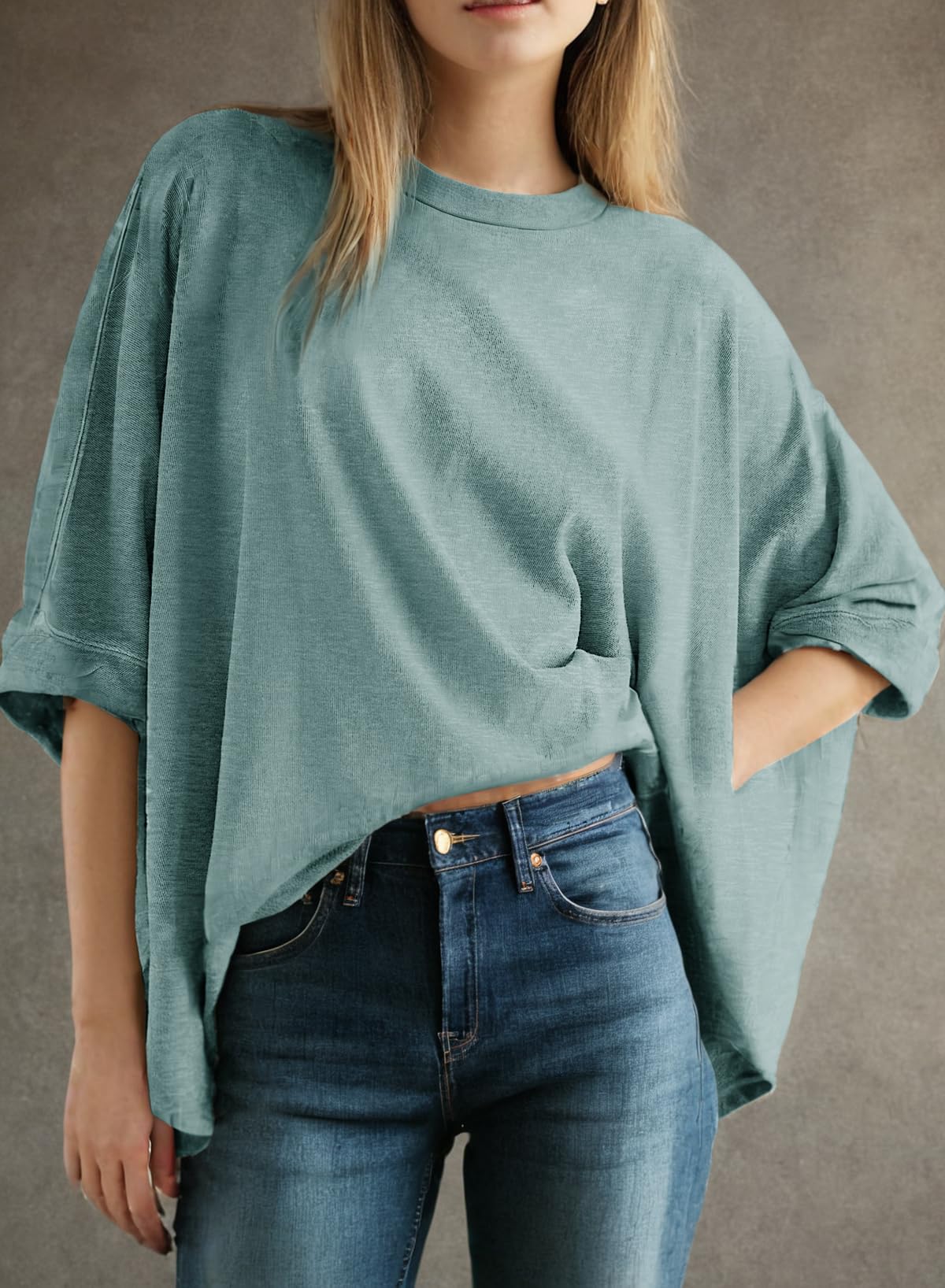Foto 2 | Camiseta Dokotoo Summer Para Mujer, Talla Grande, Top Corto - Venta Internacional.
