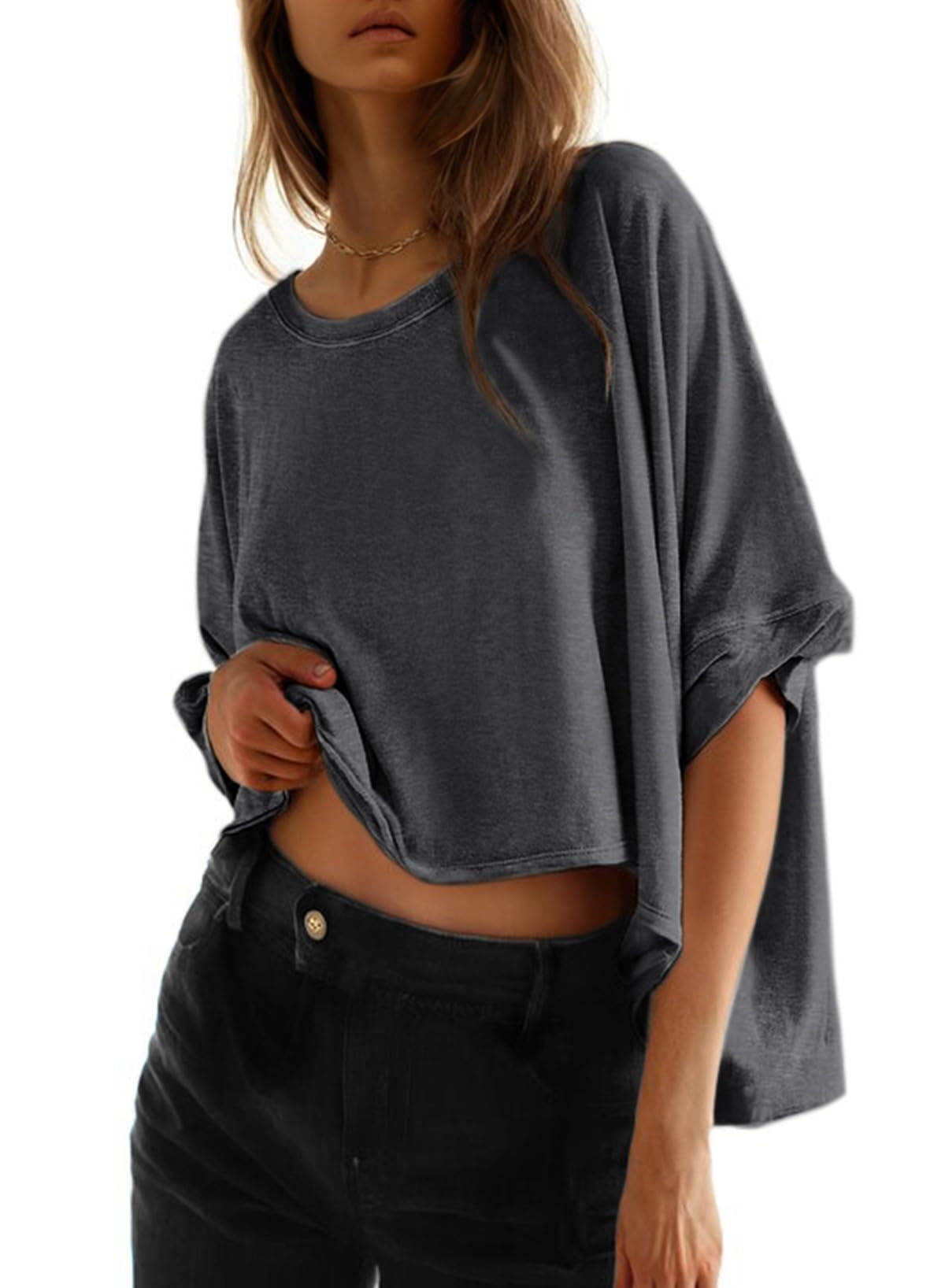 Camisas De Verano Dokotoo Para Mujer, Tallas Grandes, Blusas Cortas 2025 - Venta Internacional.
