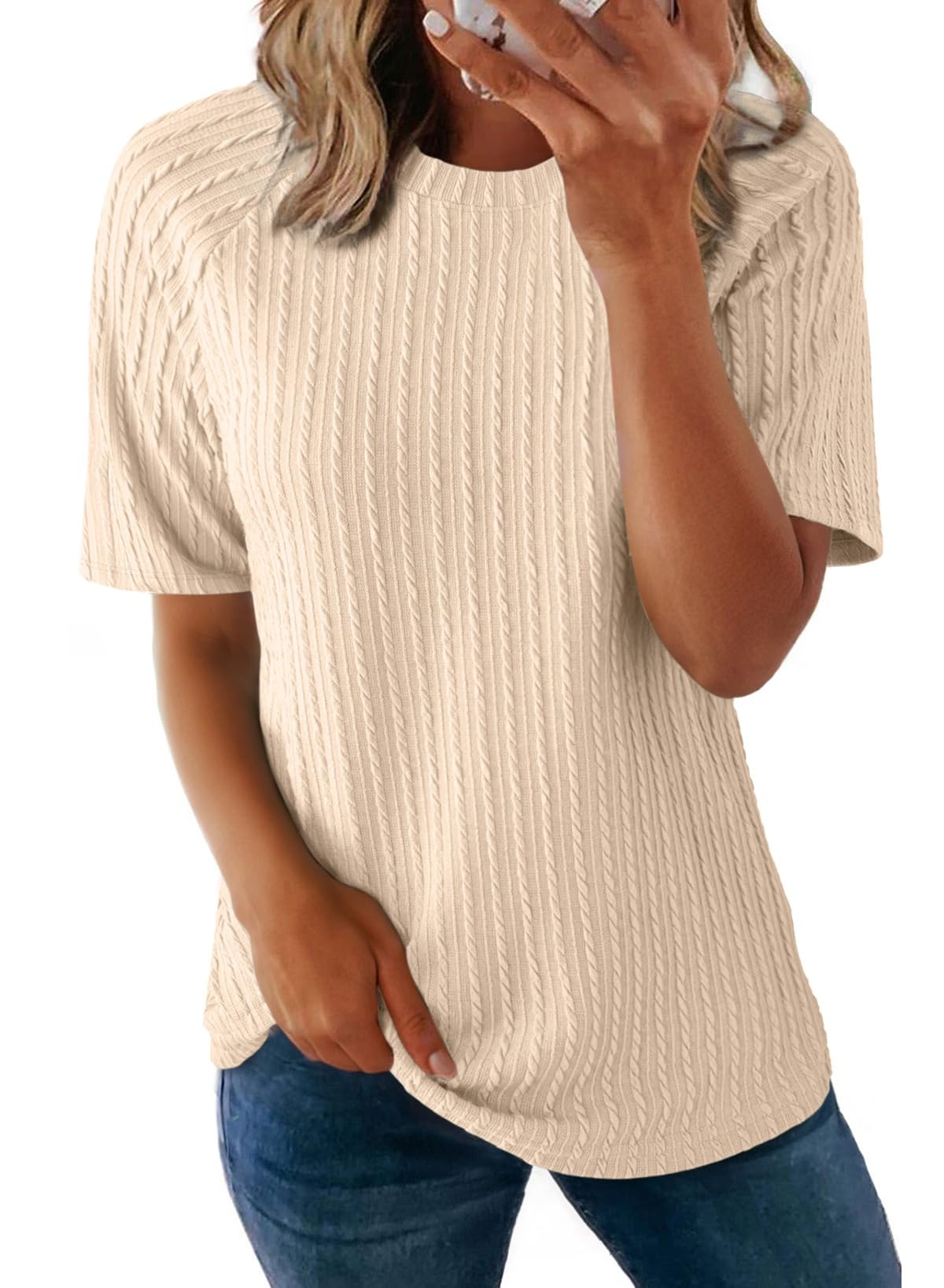 Camisetas Dokotoo Summer 2025 Para Mujer, Cuello Redondo Y Manga Corta - Venta Internacional.