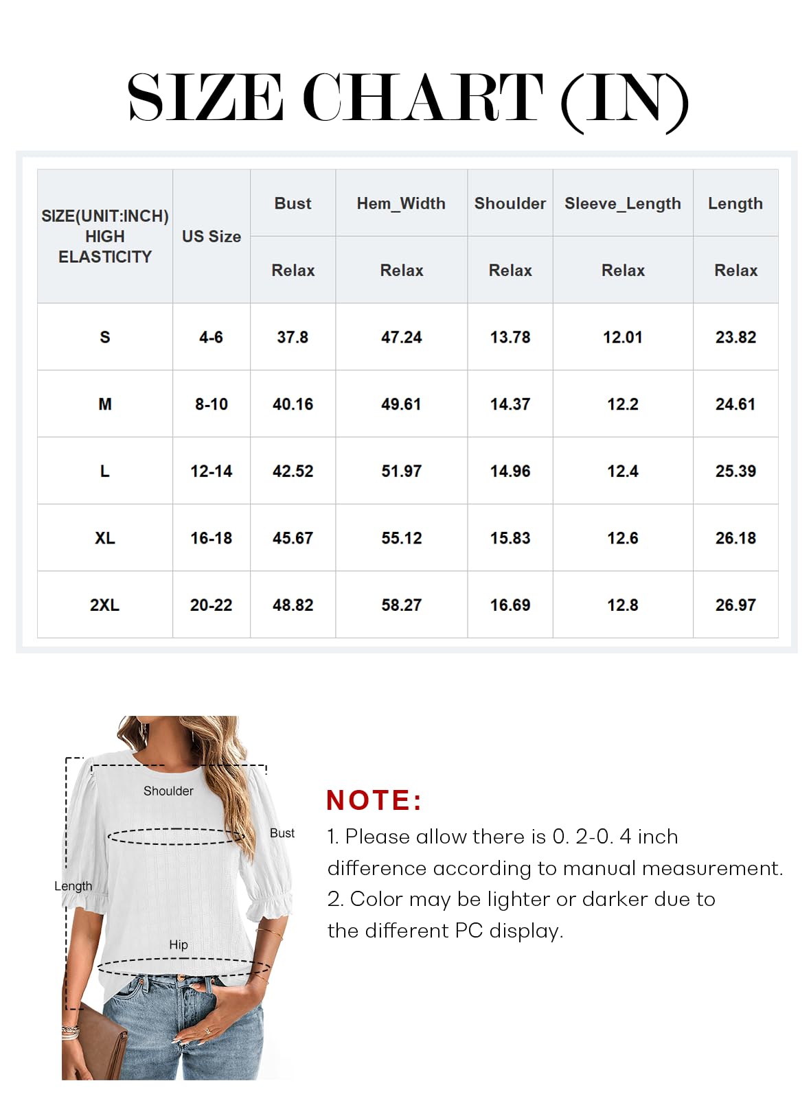 Foto 4 | Camiseta Blencot Para Mujer, De Verano, Con Volantes, Manga Corta, Color Verde L - Venta Internacional.