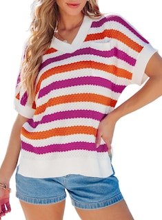 Foto 1 | Blusas Y Túnicas Dokotoo Para Mujer, Manga Corta, Color Rosa Xl - Venta Internacional.