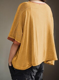 Foto 5 | Camisetas Tops Dokotoo Para Mujer, Cuello Redondo, Bloques De Color, Verano 2025 - Venta Internacional.