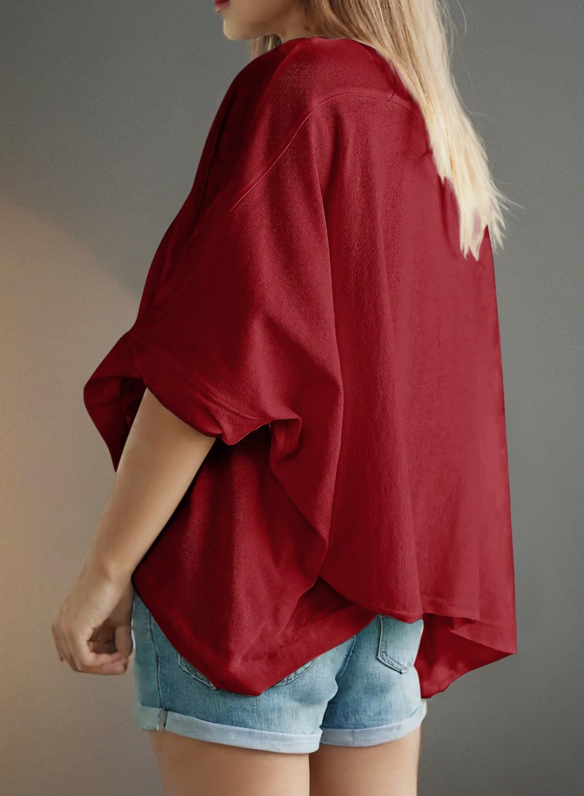 Foto 5 | Camiseta Dokotoo Summer Para Mujer, Talla Grande, Top Corto - Venta Internacional.