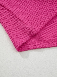 Foto 6 | Camisetas De Punto Gofrado Con Cuello En V Y Cuello En V De Tops Dokotoo Spring Para Mujer - Venta Internacional.
