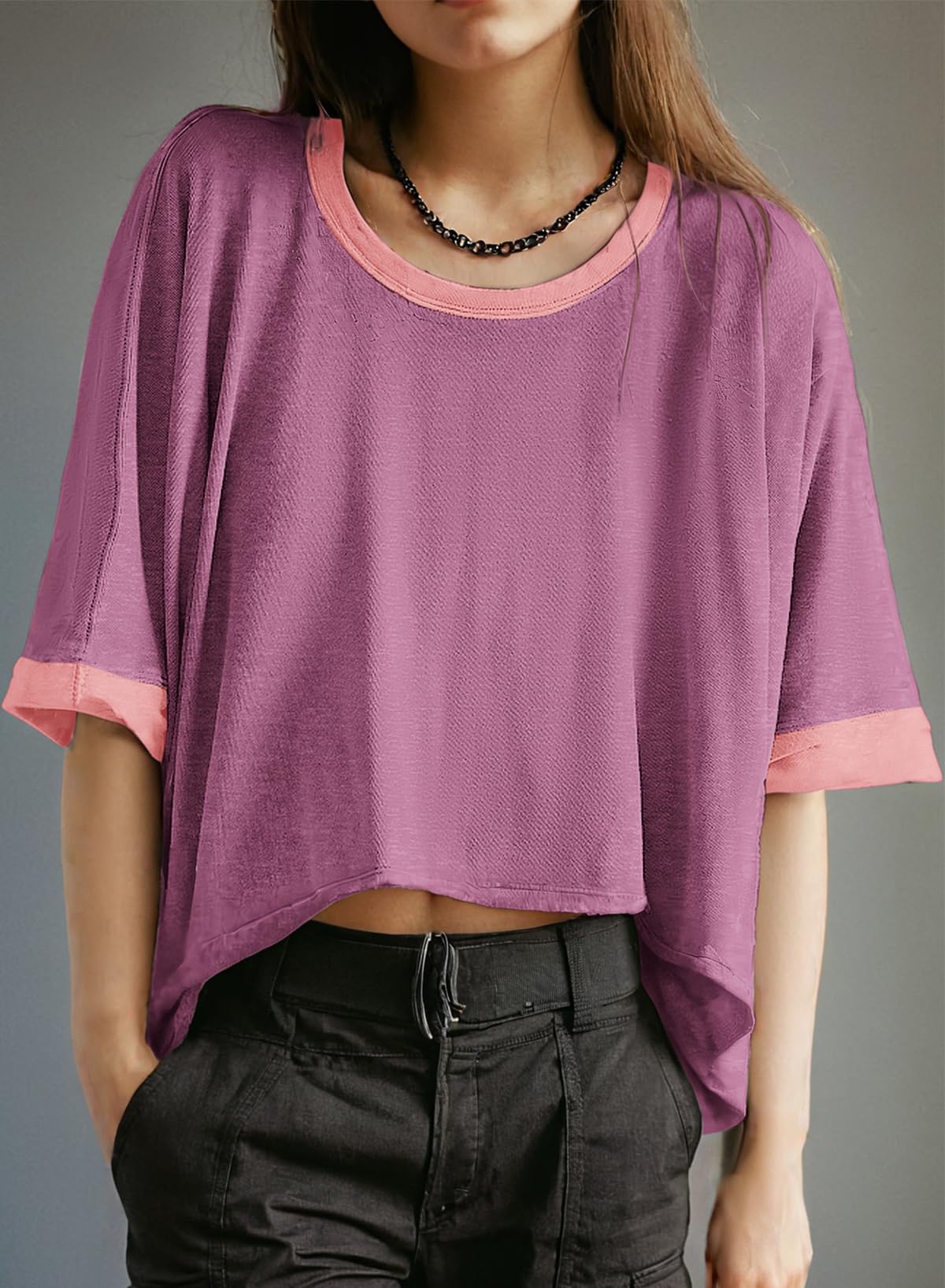 Foto 3 pulgar | Camisetas Dokotoo Trendy 2025 Para Mujer, Verano, Talla Grande - Venta Internacional.