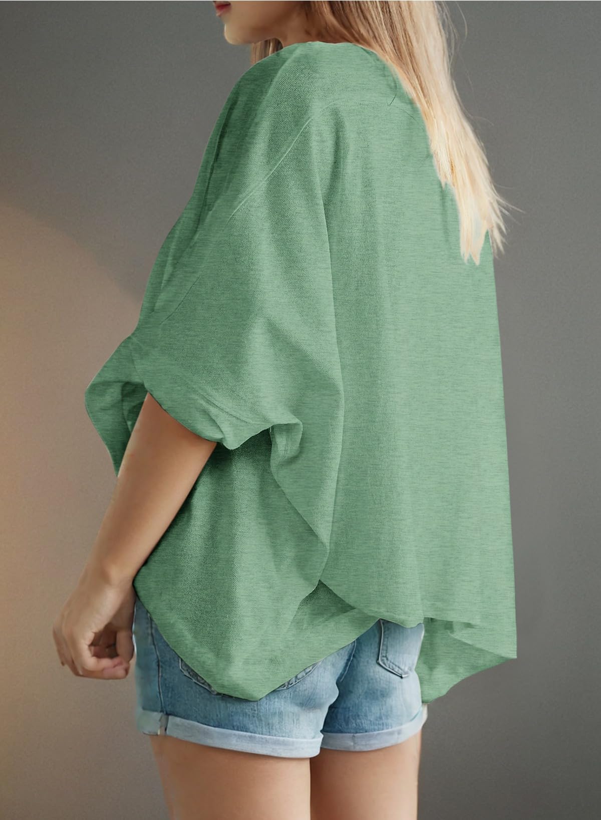 Foto 5 | Camiseta Dokotoo Summer Para Mujer, Talla Grande, Crop Tops 2024 - Venta Internacional.