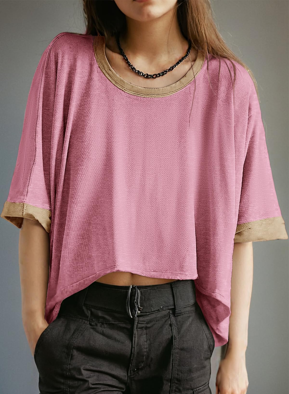 Foto 3 pulgar | Camiseta Dokotoo Para Mujer, Verano 2025, Moderna, Casual - Venta Internacional.