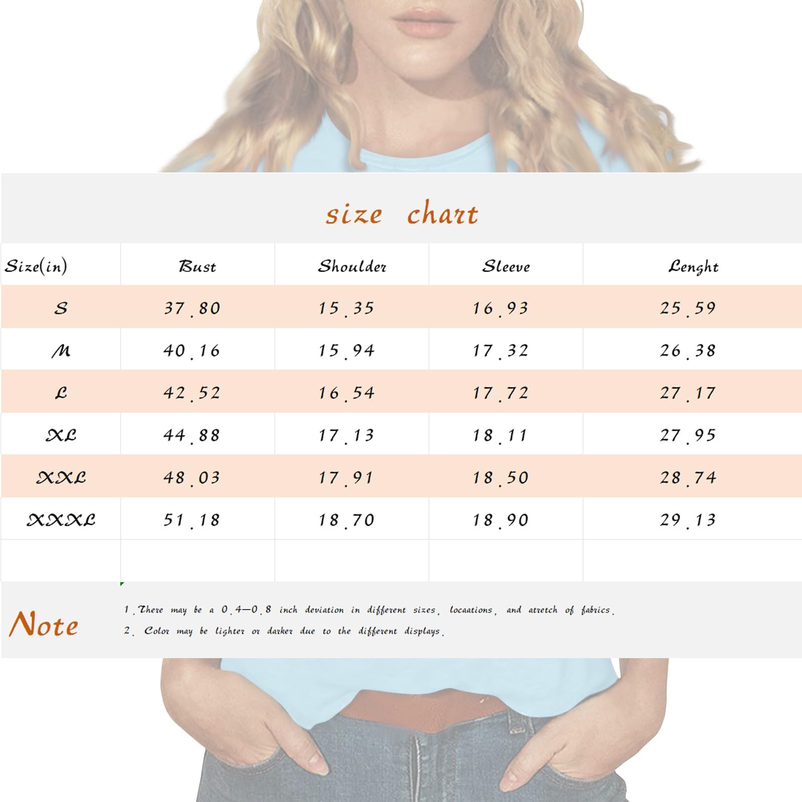 Foto 4 pulgar | Camisas Patrióticas Tipo Túnica Para Mujer, Talla Grande, Manga 3/4 - Venta Internacional.