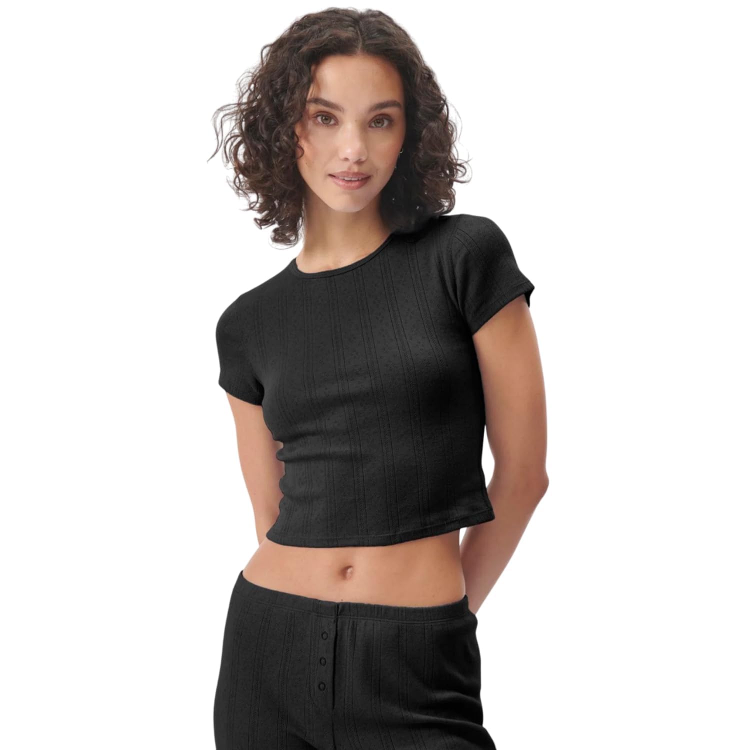 Camiseta Florence By Mills Cozy Crush De Manga Corta Para Mujer - Venta Internacional.