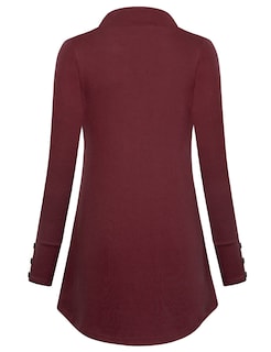 Foto 3 | Top Tipo Túnica Messic Fall Fashion 2024 Con Cuello En V Y Manga Larga Para Mujer - Venta Internacional.