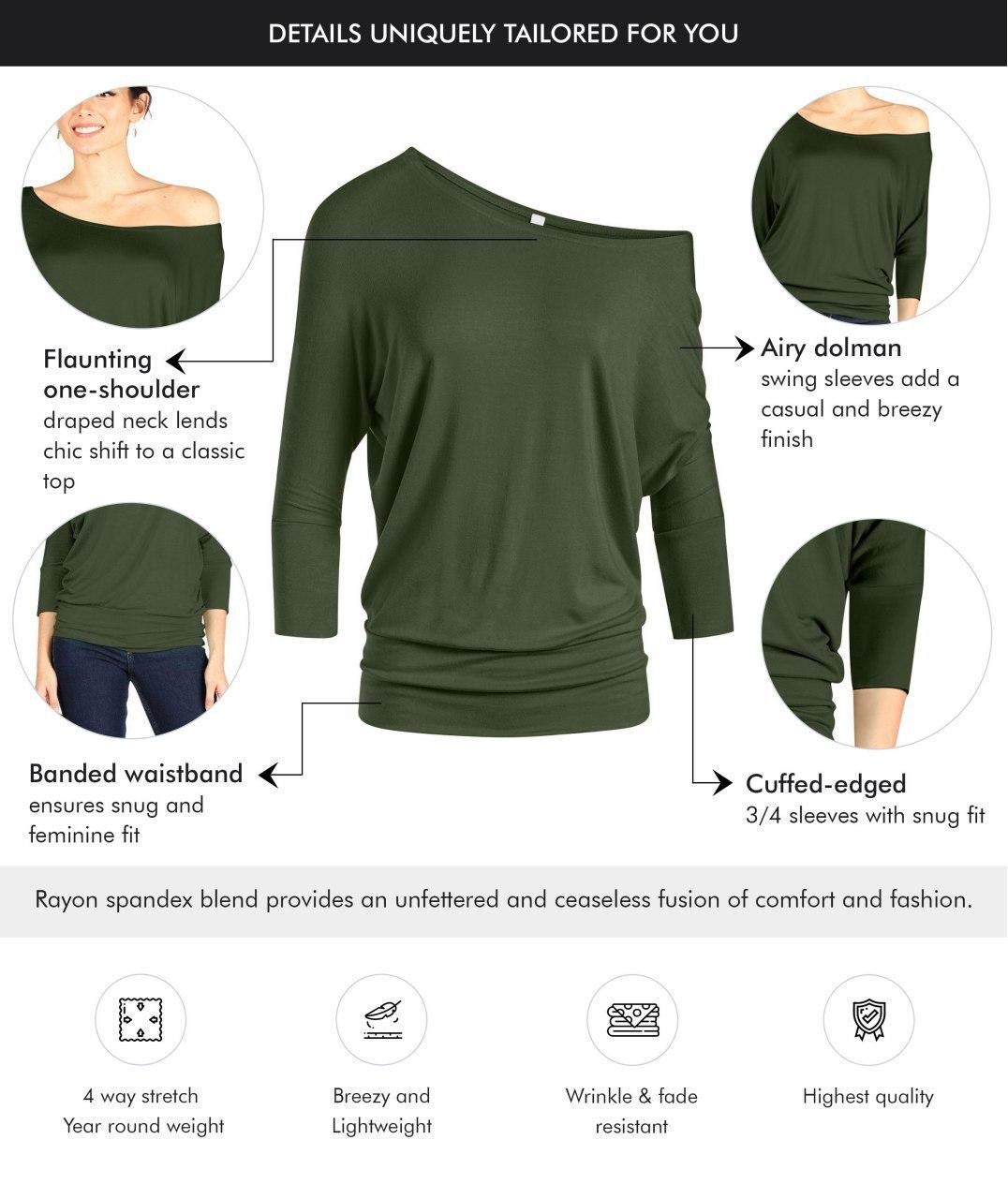 Foto 6 pulgar | Jersey Simlu Para Mujer, Jersey Con Hombros Descubiertos, Rojo, 1x - Venta Internacional.