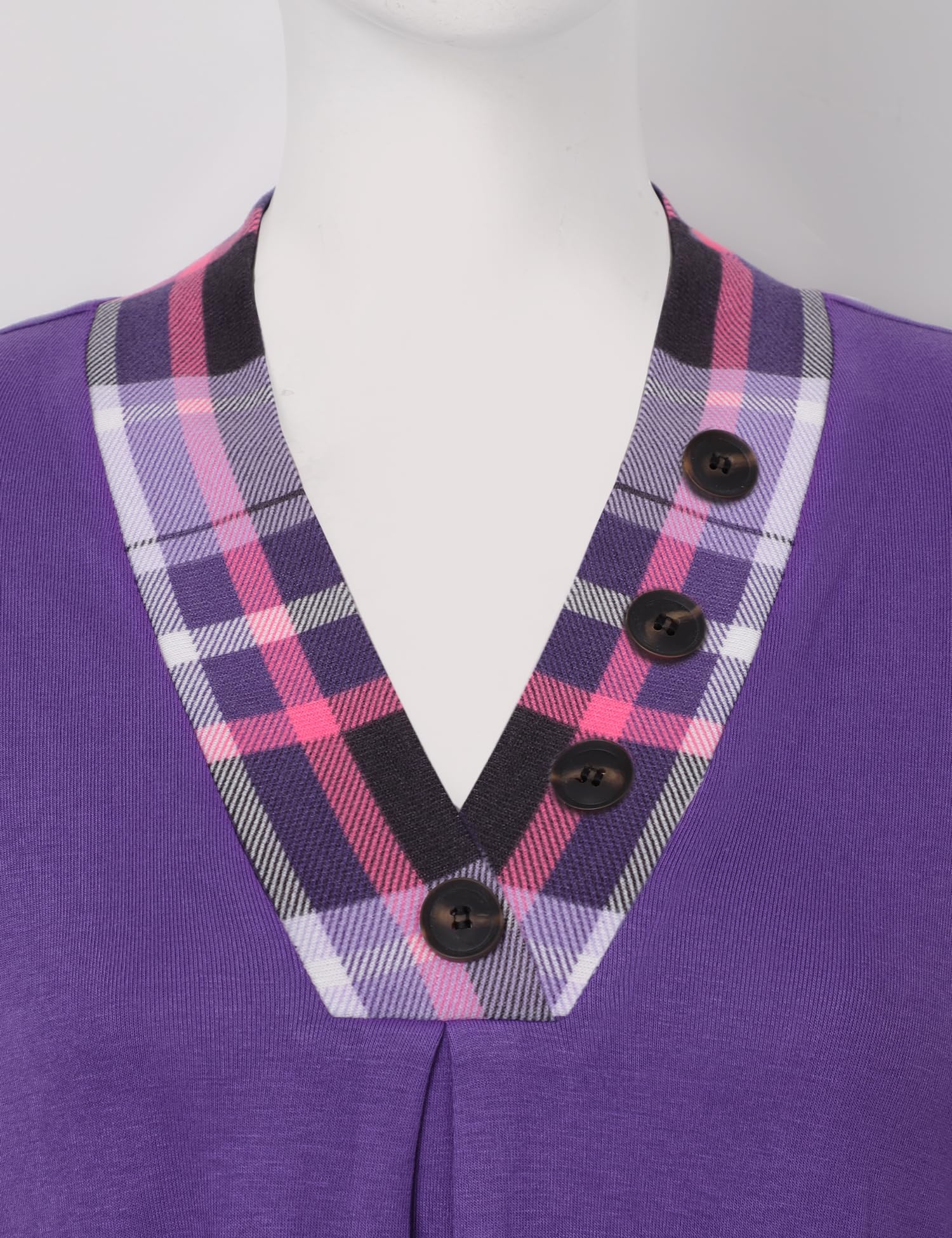 Foto 5 pulgar | Blusas Tipo Túnica Messic Dressy Para Mujer, Otoño-invierno, Talla Grande - Venta Internacional.