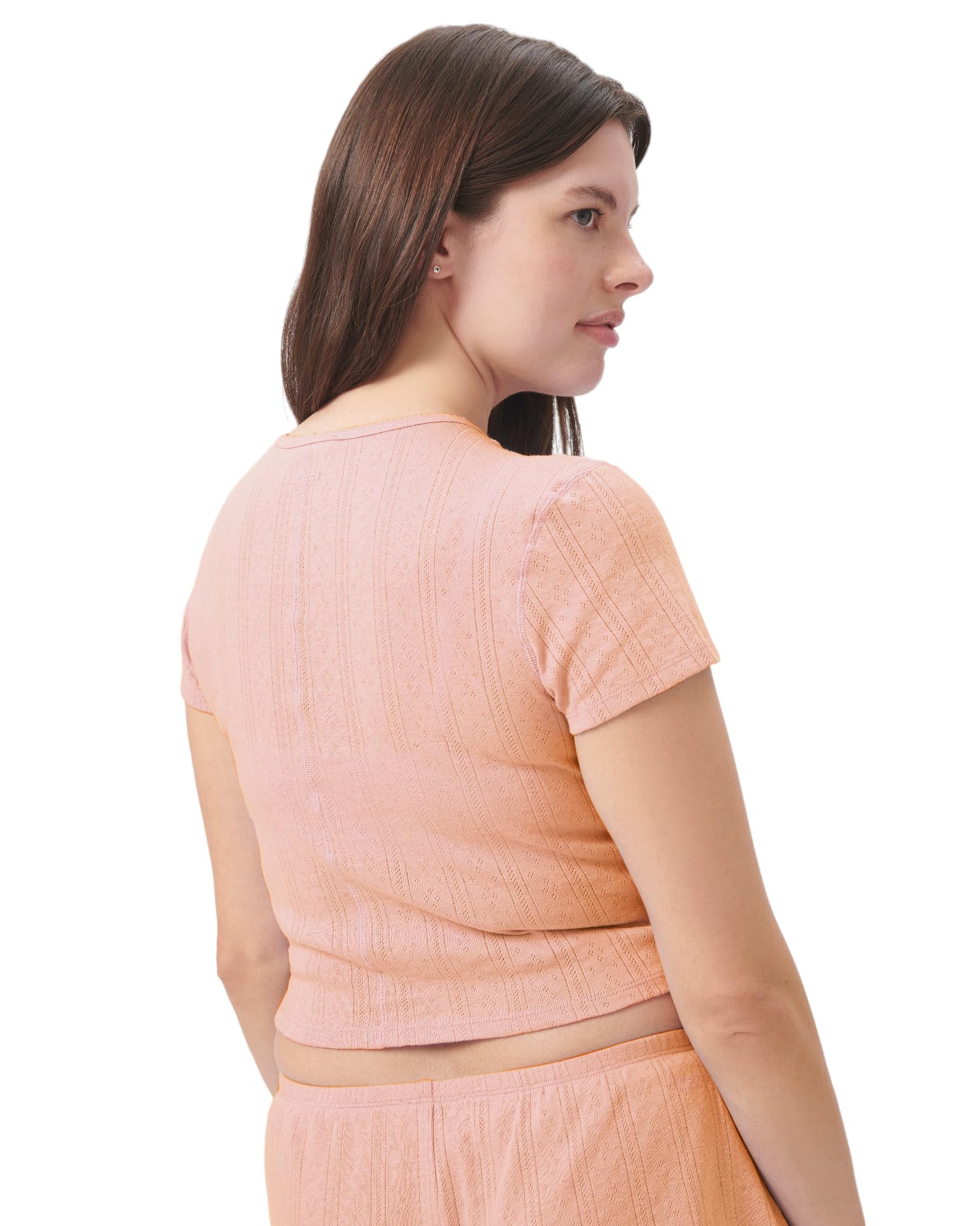 Foto 2 | Camiseta Florence By Mills Cozy Crush De Manga Corta Para Mujer - Venta Internacional.