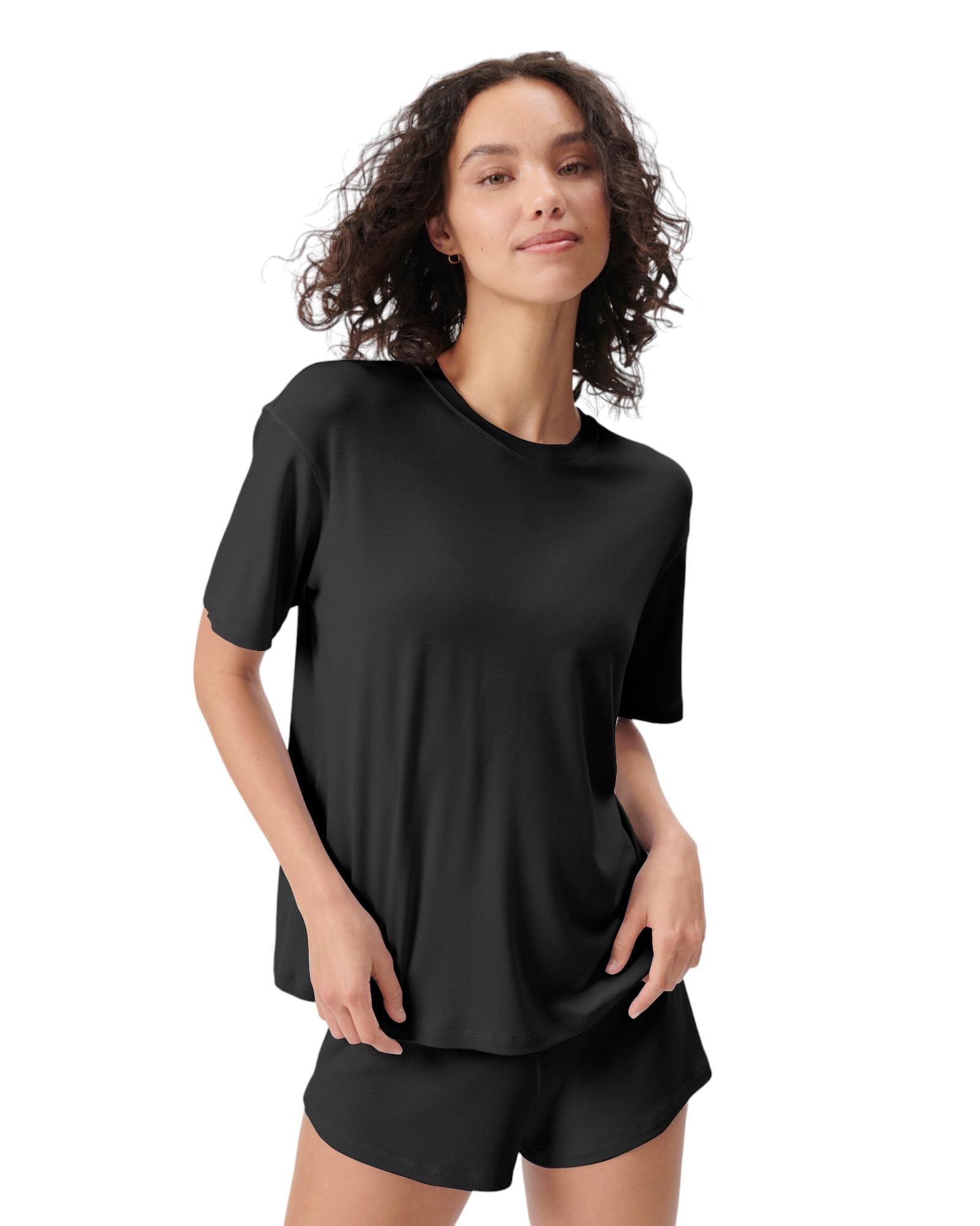Camiseta Florence By Mills Cozy Crush Para Mujer Negra Xs - Venta Internacional.