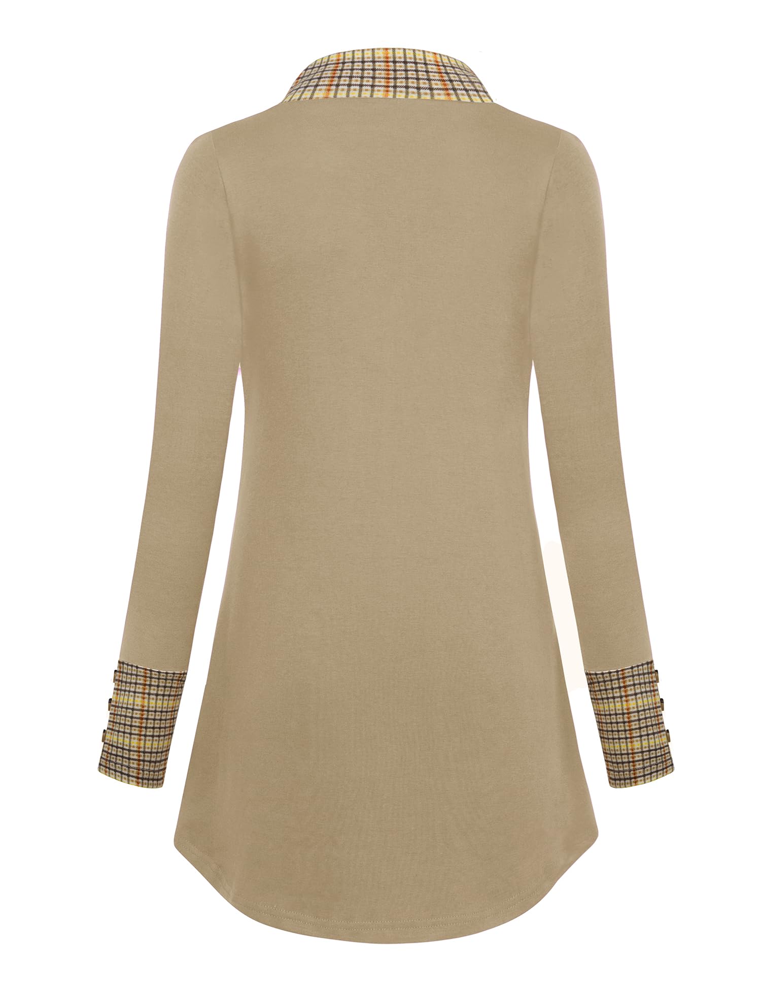 Foto 4 pulgar | Blusas De Invierno Messic Para Mujer 2024, Manga Larga, Cuello En V, Xxl - Venta Internacional.