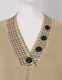 Foto 4 | Blusas De Invierno Messic Para Mujer 2024, Manga Larga, Cuello En V, Xxl - Venta Internacional.