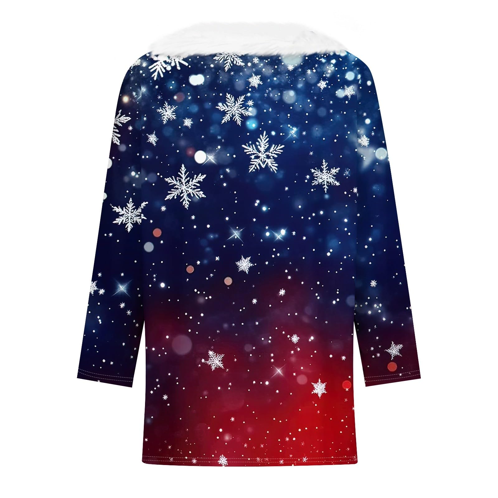Foto 6 pulgar | Suéter Navideño Cotecram Para Mujer Con Estampado Divertido, Talla Grande - Venta Internacional.