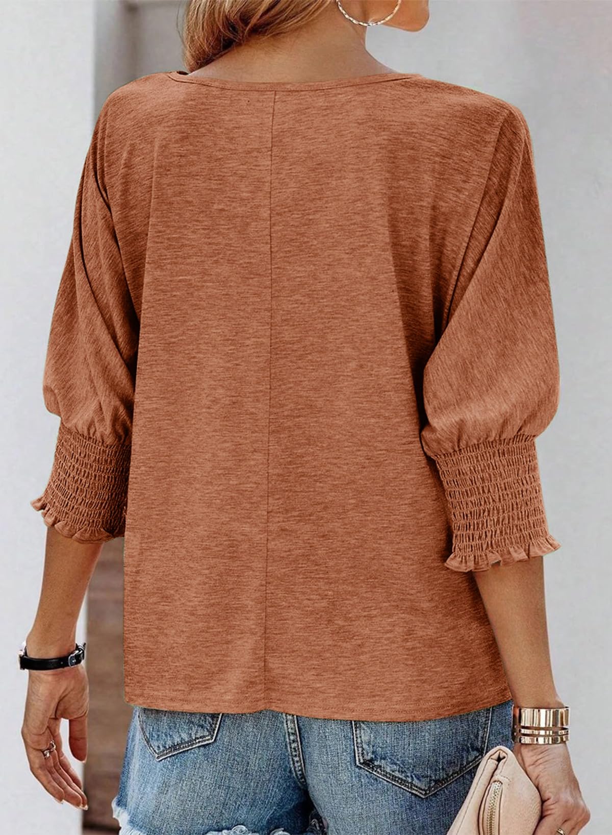 Foto 5 pulgar | Las Mejores Camisas De Manga Larga Para Mujer Dokotoo Coffee Fall 2024 - Venta Internacional.