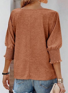 Foto 4 | Las Mejores Camisas De Manga Larga Para Mujer Dokotoo Coffee Fall 2024 - Venta Internacional.
