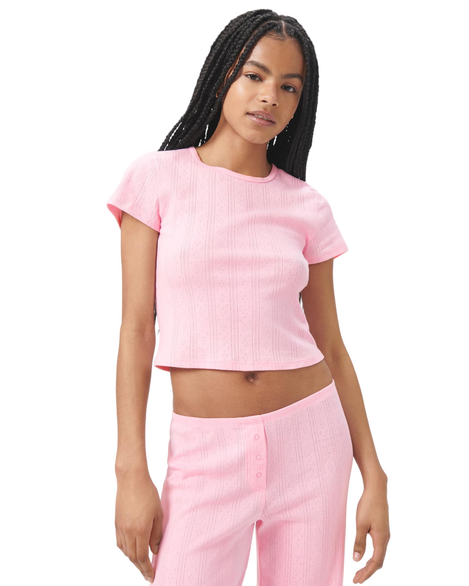 Camiseta Florence By Mills Cozy Crush Para Mujer Soft Pink - Venta Internacional.