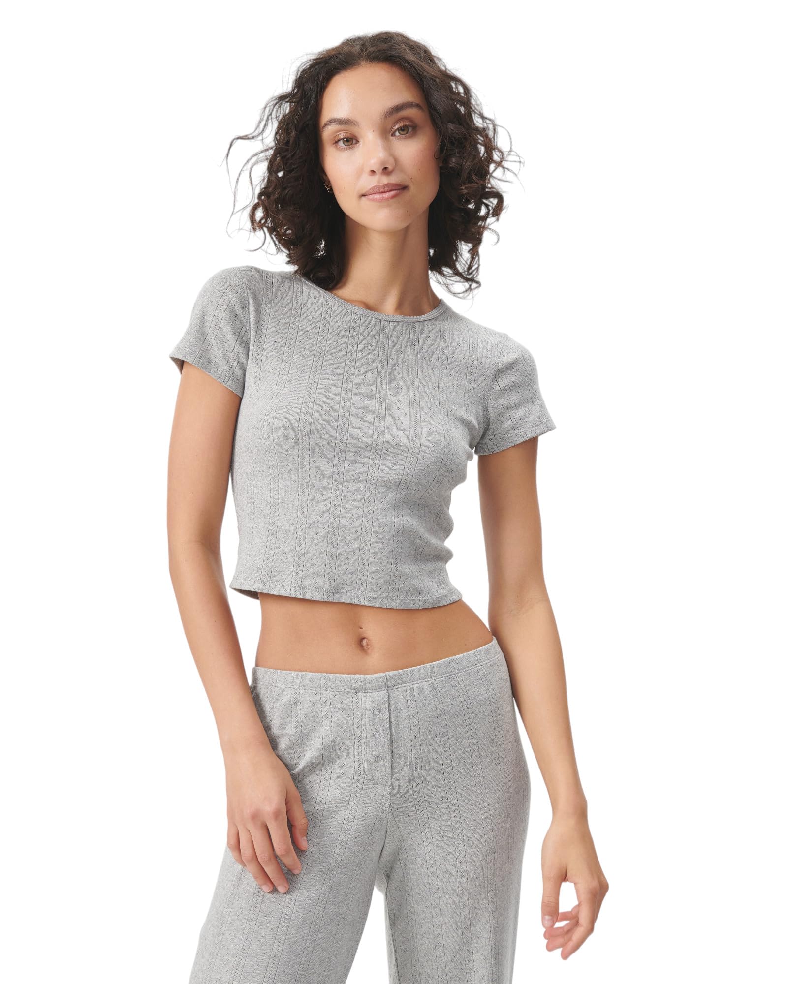 Camiseta Florence By Mills Cozy Crush De Manga Corta Para Mujer - Venta Internacional.