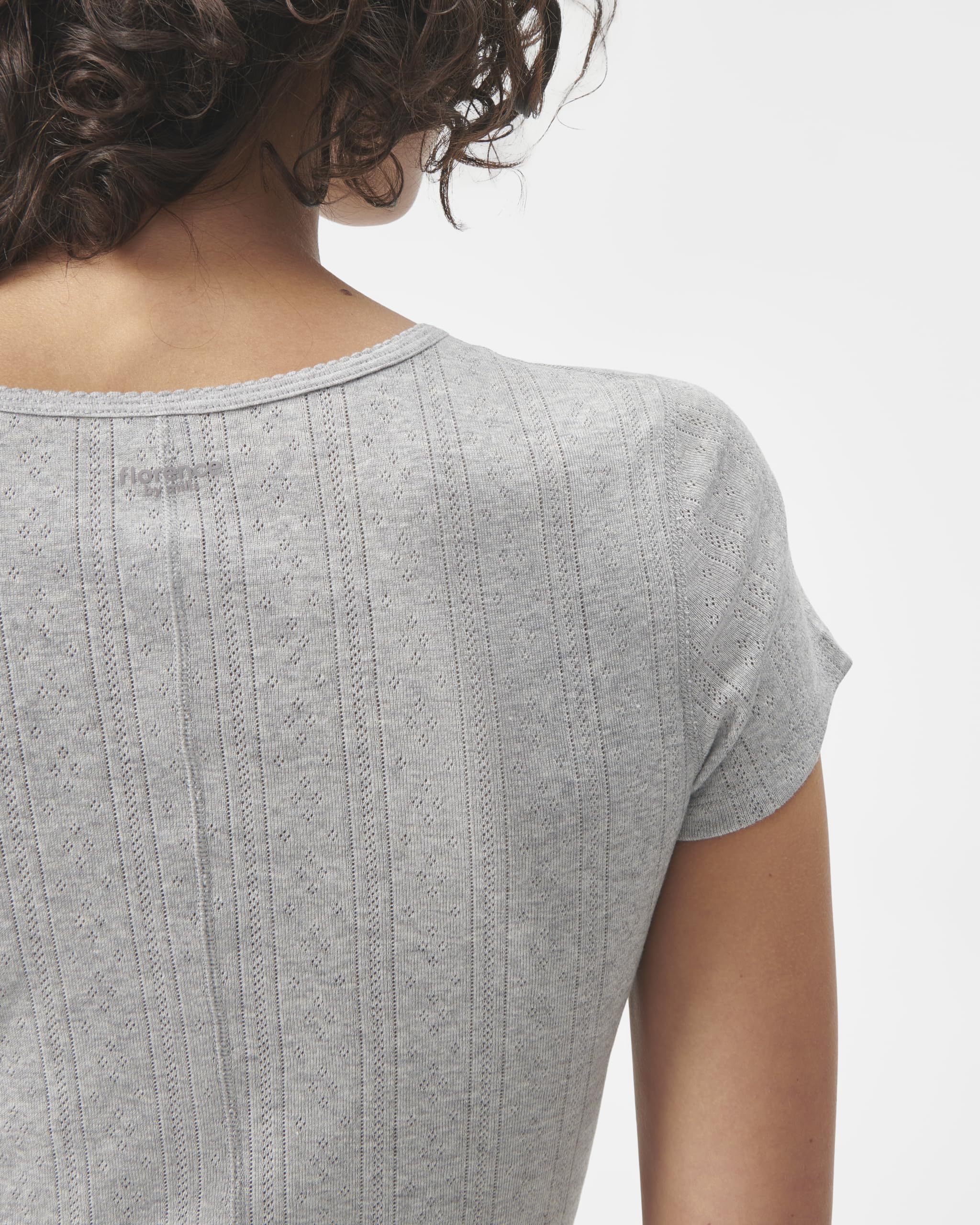 Foto 2 | Camiseta Florence By Mills Cozy Crush De Manga Corta Para Mujer - Venta Internacional.