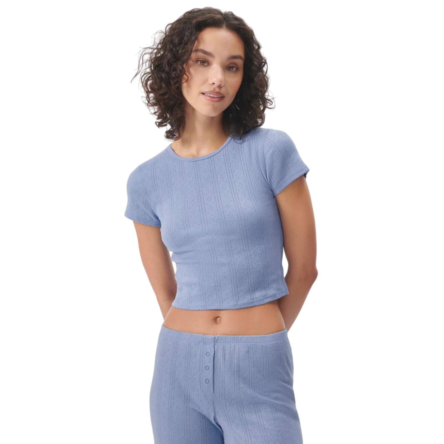 Foto 1 | Camiseta Florence By Mills Para Mujer Cozy Crush Easy Ribbed - Venta Internacional.