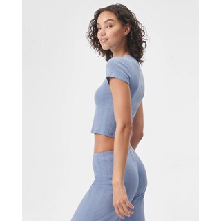 Foto 3 | Camiseta Florence By Mills Para Mujer Cozy Crush Easy Ribbed - Venta Internacional.
