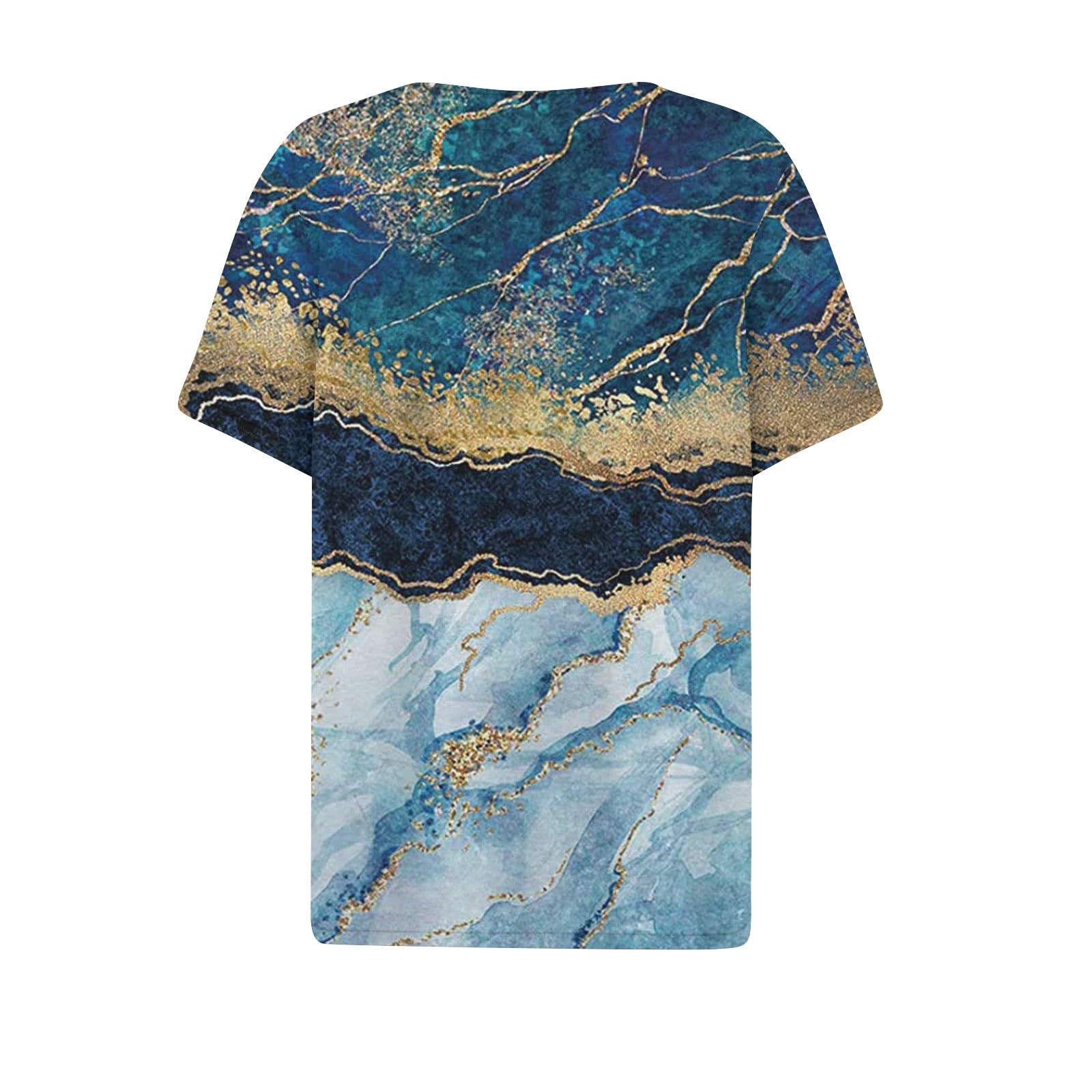 Foto 6 pulgar | Camisa Cotecram Para Mujer, Verano 2024, Vacaciones, Color Azul Bohemio, Talla M - Venta Internacional.