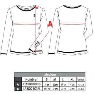 Foto 2 | Playera Deportiva Manga Larga Black Secret Gris para Mujer