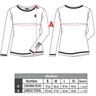 Foto 2 | Playera Deportiva Manga Larga Dry-fit Black Secret Sport Fucsia para Mujer