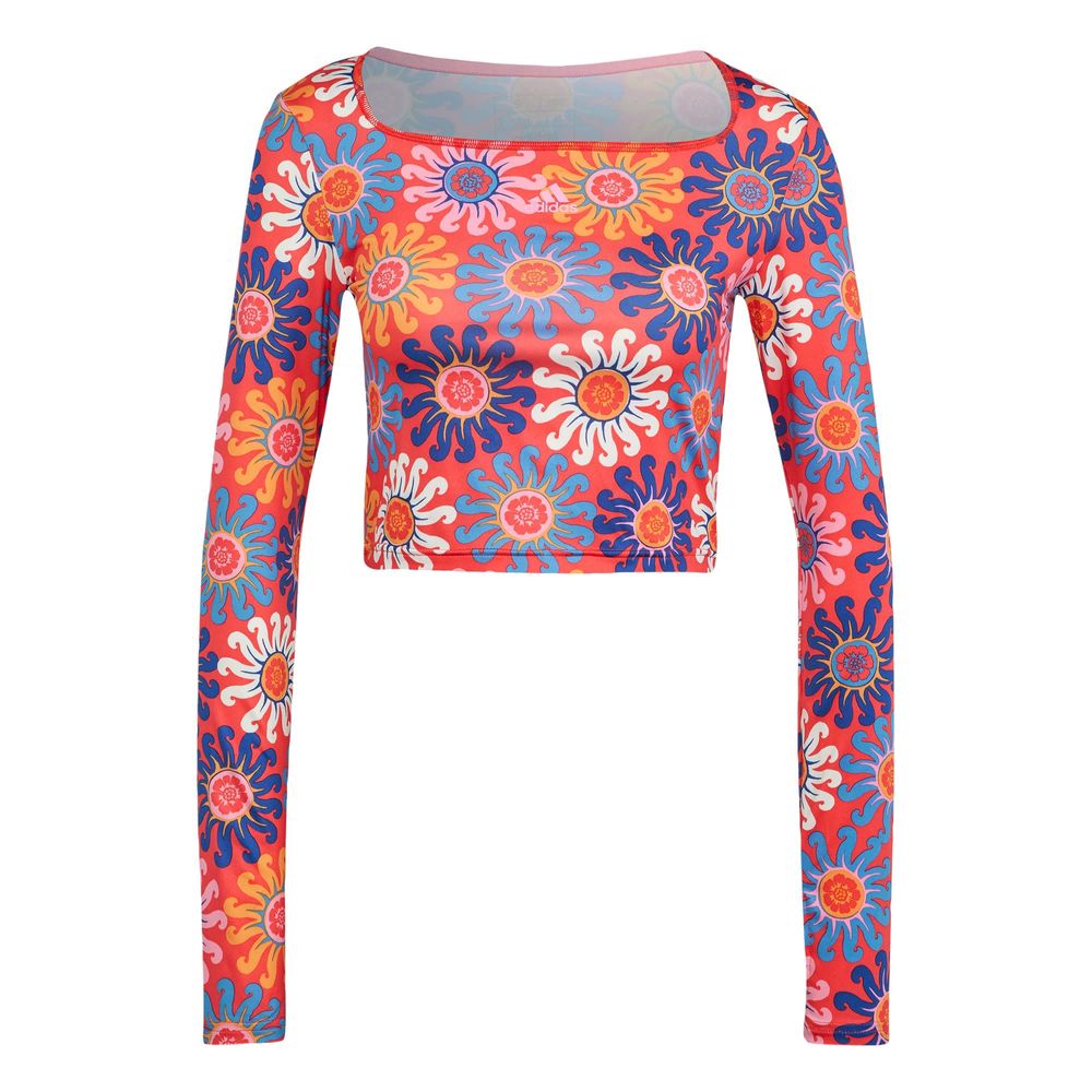 Foto 1 | Playera Adidas X Farm Rio para Mujer